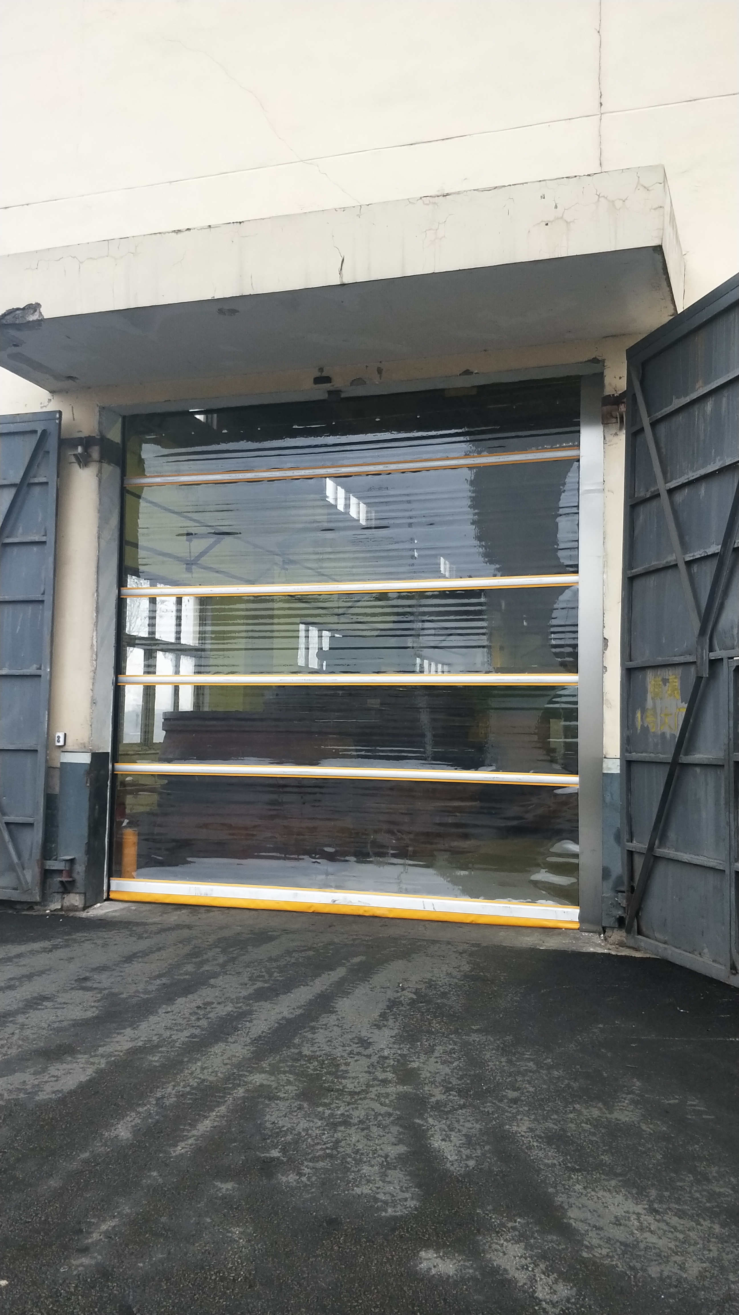 Transparent PVC High Speed Door